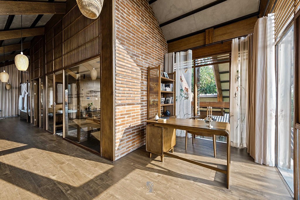 gạch men cổ ứng dụng kiến trúc hiện đại