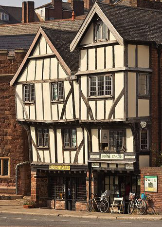 kiến trúc lợp ngói phẳng