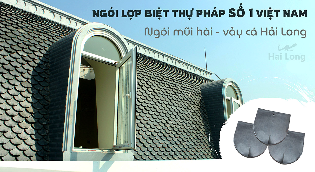 ngói lợp biệt thự Pháp số 1 Việt Nam