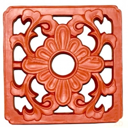 Gạch thông gió đất nung hoa cúc 30x30 cm