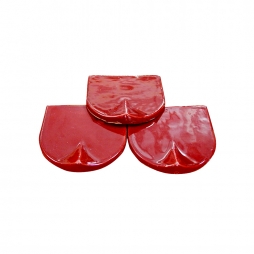 ngói hài men sứ màu đỏ lợp biệt thự