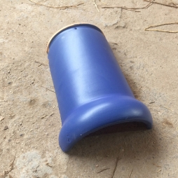 Ngói bò nóc tròn tráng men