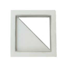 Gạch thông gió tam giác tráng men - Hải Long Tiles