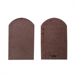 ngói vảy cá nâu sành lợp biệt thự