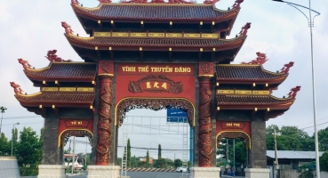 ngói âm dương lợp đình chùa