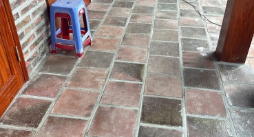 Gạch cổ chùa Kim Trúc Bát Tràng