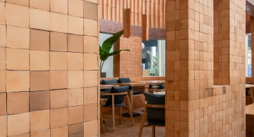 Dự án kiến trúc Pizza 4ps gạch & ngói ĐTH Mediteriano Hải Long