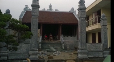 Nhà thờ họ - Hà Nam - Ngói hài kép men Cánh rán Cổ hinh 3