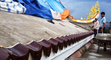 Ngói lợp chùa Giác Long Vĩnh Long hinh 2