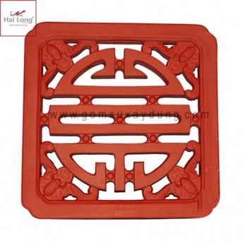 gạch thông gió chữ thọ đất nung