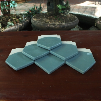 ngói nhọn lợp biệt thự