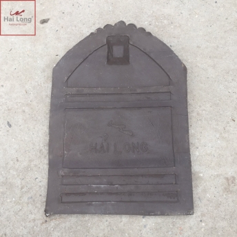 Ngói hài cổ cỡ đại màu nâu sành 02 Ngói hài cổ cỡ đại màu nâu sành 01