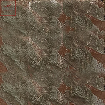 map gạch thẻ vintage