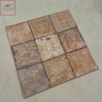Gạch gốm mộc hoa đào Gạch gốm mộc hoa đào