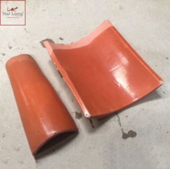 ngói âm dương đất nung Bát Tràng