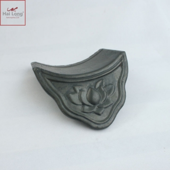 ngói âm dương màu xám