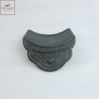 ngói âm dương màu ghi ánh thép