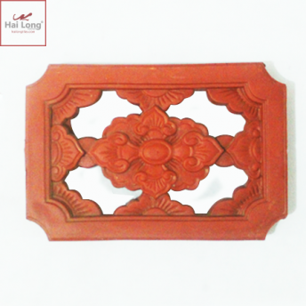 Gạch thông gió đất nung hoa mây 30x20 cm 01