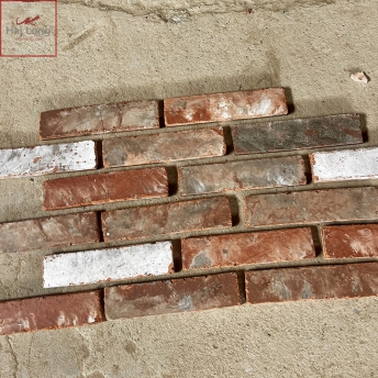 gạch thẻ vintage phong cách mỹ giả cổ mốc trắng