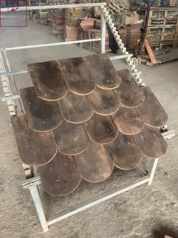 ngói vảy cá vintage