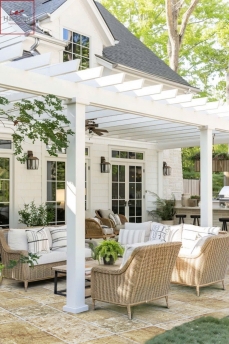 Gạch mộc sống chậm lát hiên nhà 01