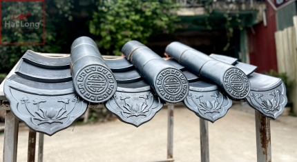 ngói men ánh thép