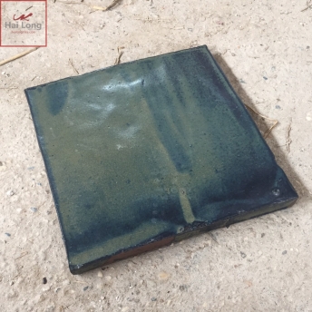 gạch cổ lát nền men Lam vân kim tỏa