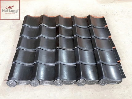 ngói men ánh thép