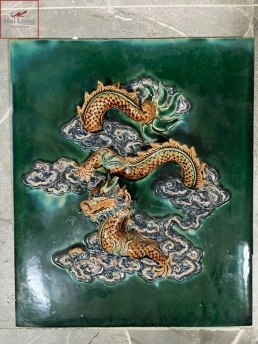 Gốm kiến trúc Tâm linh - Linh vật Rồng trong Tứ linh