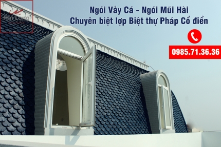 ngói biệt thự pháp