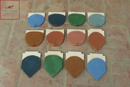 ngói vảy cá tráng men lợp biệt thự