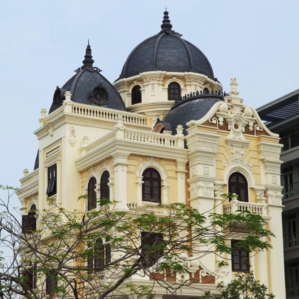 ngói lợp lâu đài - ngói Hải Long